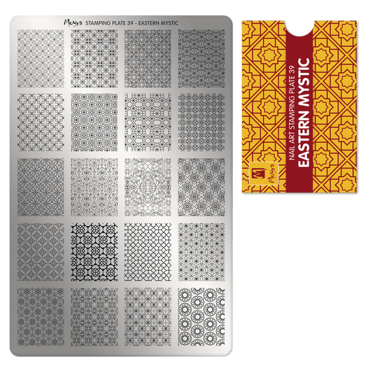 Moyra Stamping Plate - 39 - Eastern Mystic