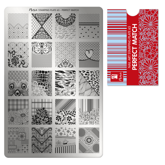 Moyra Stamping Plate - 65 - Perfect Match