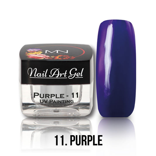 Mystic Nails - Nail Art Gel - 011 - Purple