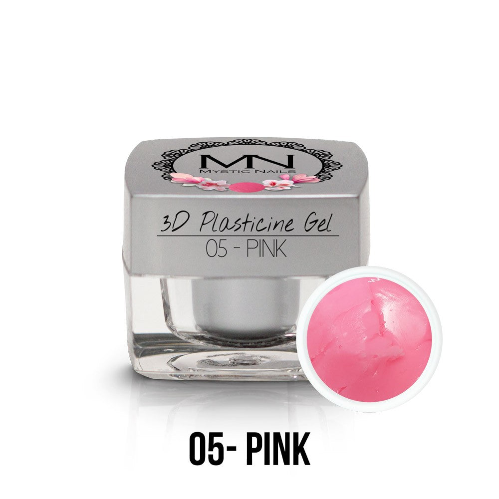 Mystic Nails - 3D Plasticine Gel - 005 - Pink