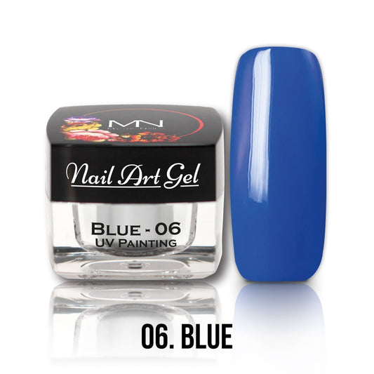 Mystic Nails - Nail Art Gel - 006 - Blue