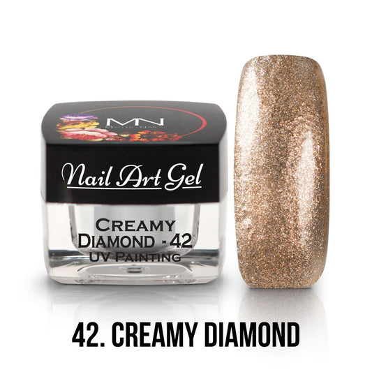 Mystic Nails - Nail Art Gel - 042 - Creamy Diamond