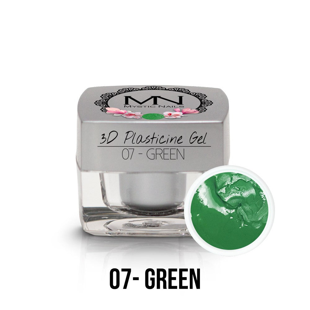 Mystic Nails - 3D Plasticine Gel - 007 - Green