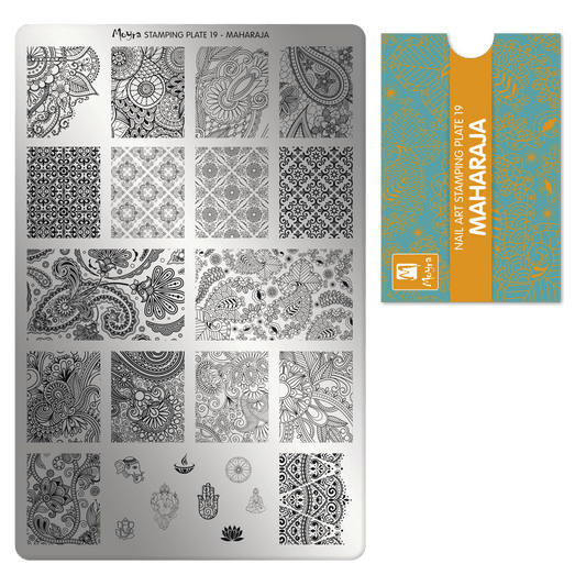 Moyra Stamping Plate - 19 - Maharaja