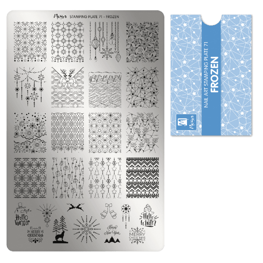Moyra Stamping Plate - 71 - Frozen