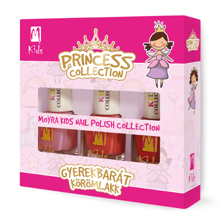 Moyra Kids Nail Polish Set Princess Collection