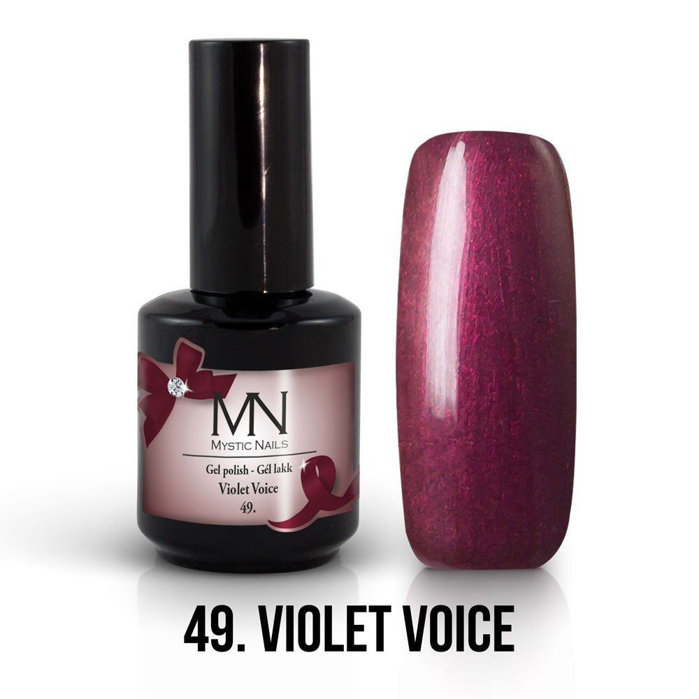 Mystic Nails - Gel Polish 049 - Violet Voice