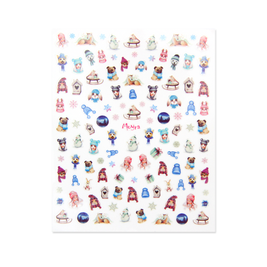Moyra Nail Stickers (self-adhesive) - No. 14