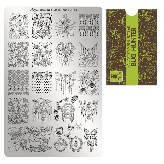 Moyra Stamping Plate - 68 - Bug-hunter