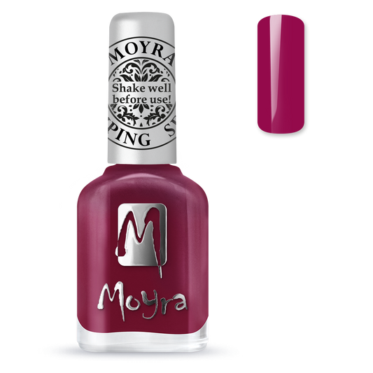Moyra Stamping Nail Polish - SP40 - Amaranth Red