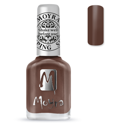 Moyra Stamping Nail Polish - SP37 - Chocolate Brown