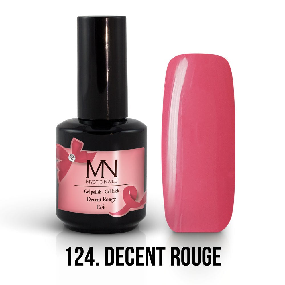 Mystic Nails - Gel Polish 124 - Decent Rouge