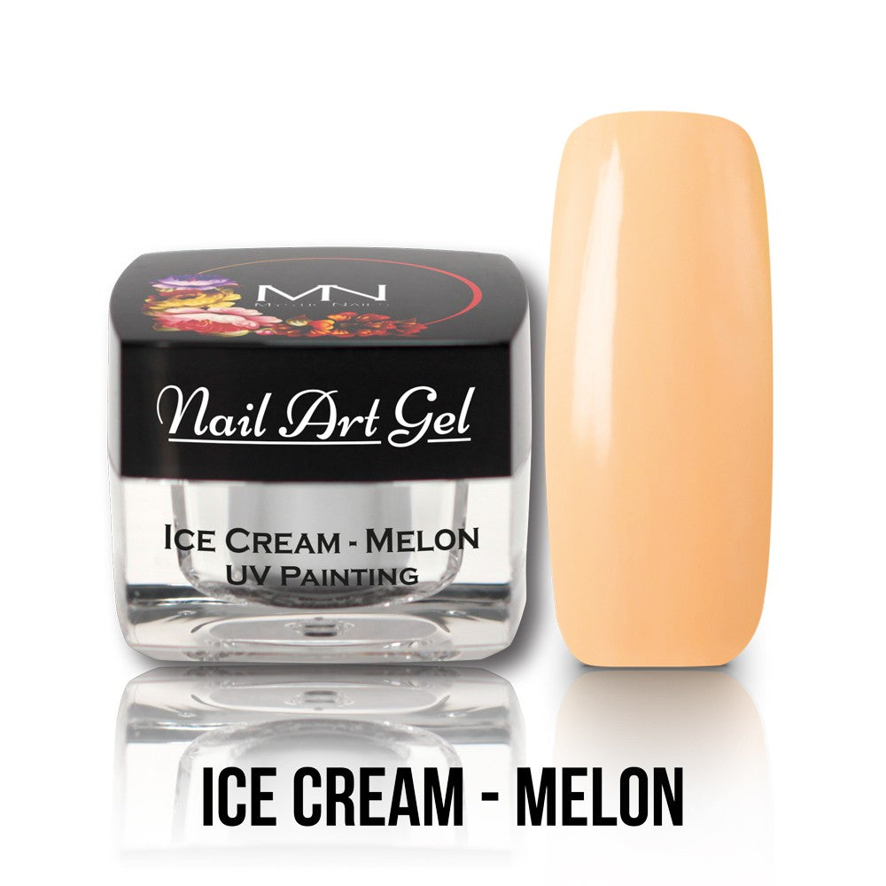 Mystic Nails - Nail Art Gel - Ice Cream - Melon