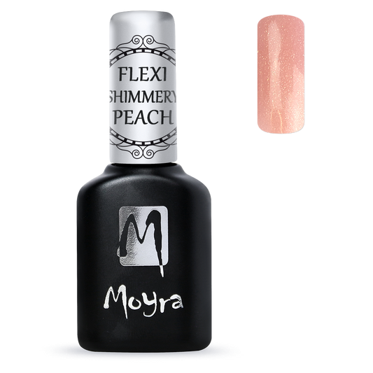 Moyra Gel Polish Flexi Base - Shimmery peach