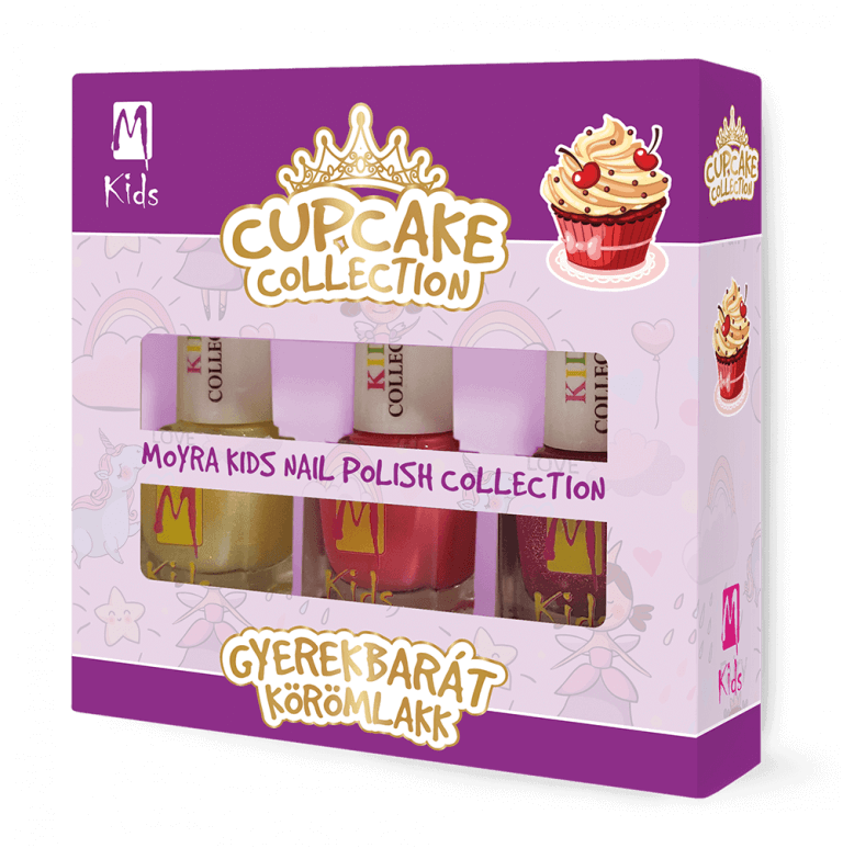 Moyra Kids Nail Polish Set Cupcake Collection