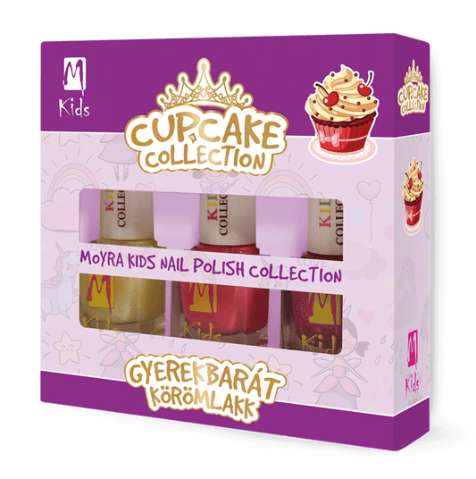 Moyra Kids Nail Polish Set Cupcake Collection