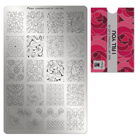 Moyra Stamping Plate - 45 - I fill you
