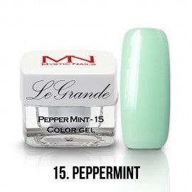 Mystic Nails - LeGrande Color Gel - no.015. - Peppermint - 4g