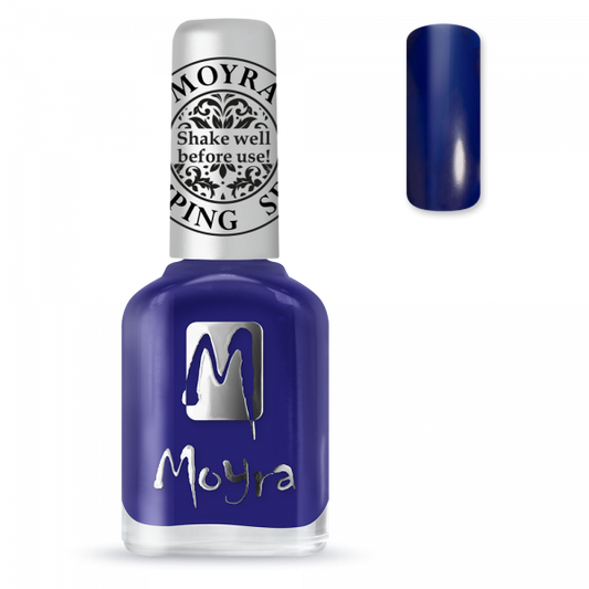 Moyra Stamping Nail Polish - SP05 - Blue