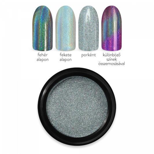 Moyra Holo Mirror Powder - 01 - Silver