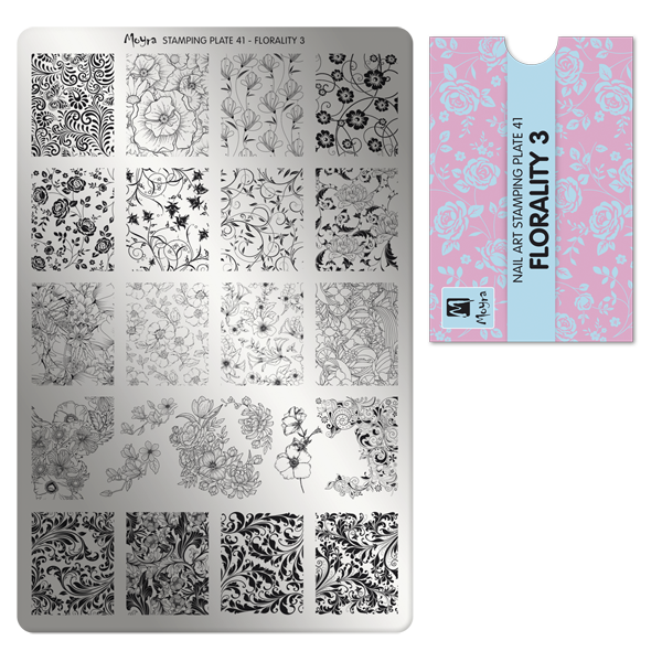 Moyra Stamping Plate - 41 - Florality 3