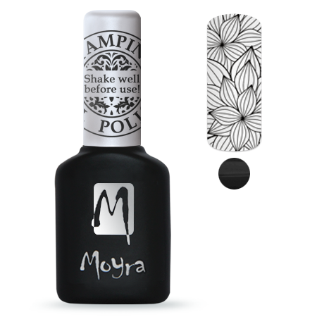 Moyra Stamping Gel Polish - SGP1 - Black