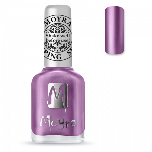 Moyra Stamping Nail Polish - SP28 - Chrome purple