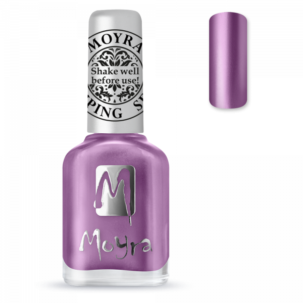 Moyra Stamping Nail Polish - SP28 - Chrome purple