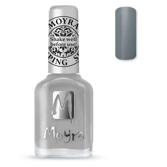 Moyra Stamping Nail Polish - SP23 - Grey