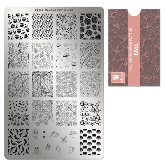 Moyra Stamping Plate - 55 - Fall