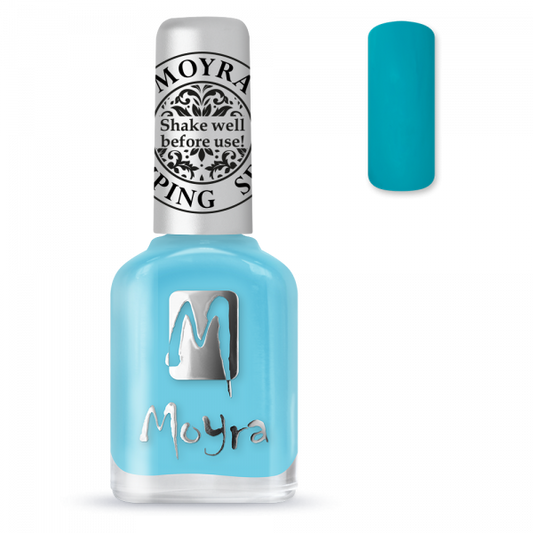 Moyra Stamping Nail Polish - SP22 - Turquoise