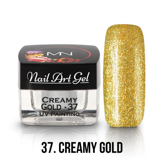 Mystic Nails - Nail Art Gel - 037 - Creamy Gold
