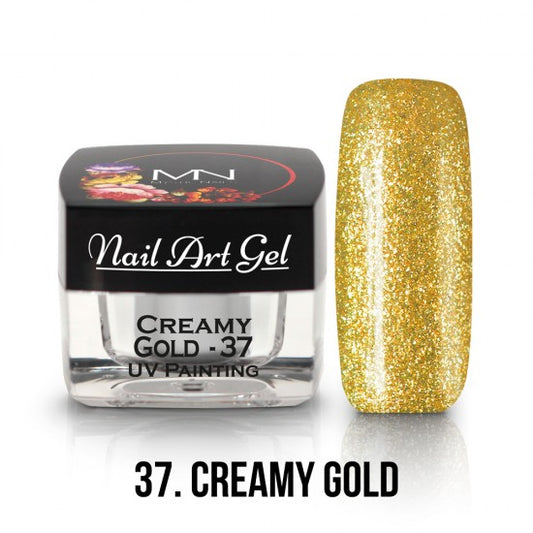 Mystic Nails - Nail Art Gel - 037 - Creamy Gold