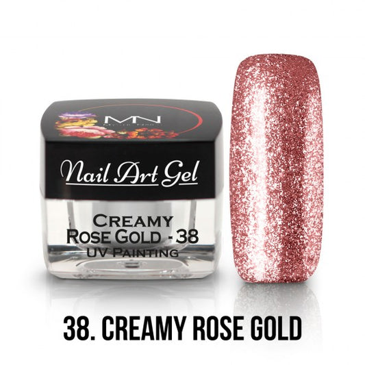 Mystic Nails - Nail Art Gel - 038 - Creamy Rose Gold