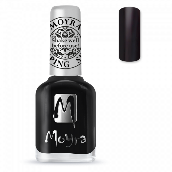 Moyra Stamping Nail Polish - SP06 - Black