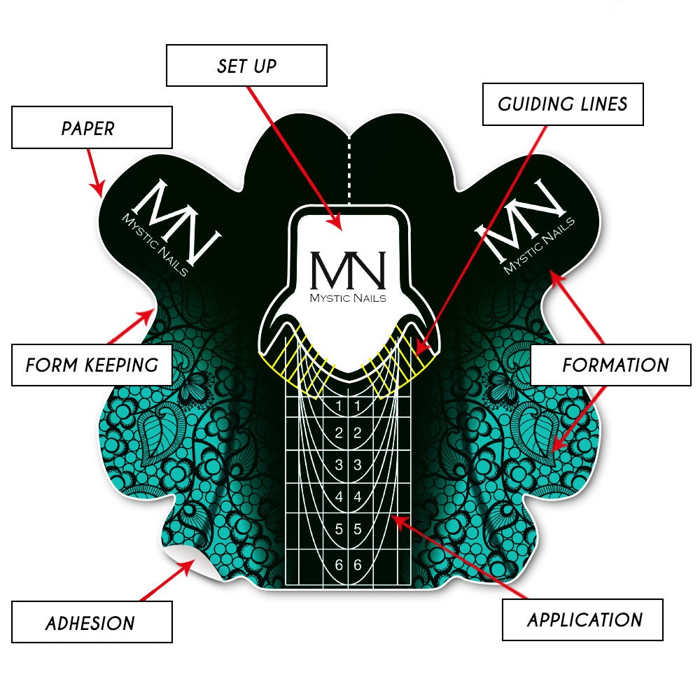 Mystic Nails - Mystic Form - Salon 50 pcs pack
