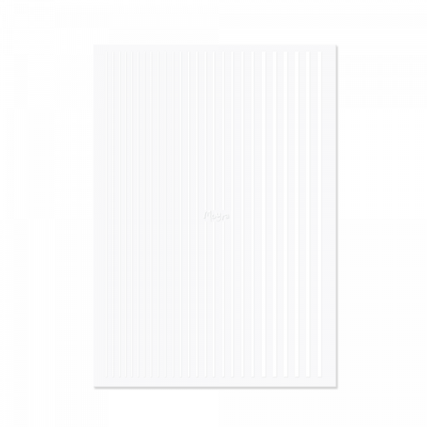 Moyra Nail Art Strips - No.04 - White