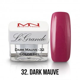 Mystic Nails - LeGrande Color Gel - no.032. - Dark Mauve - 4g