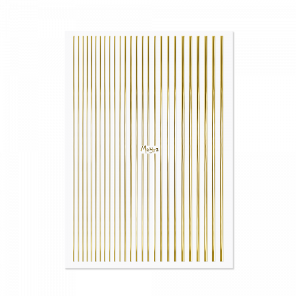 Moyra Nail Art Strips - No.01 - Gold