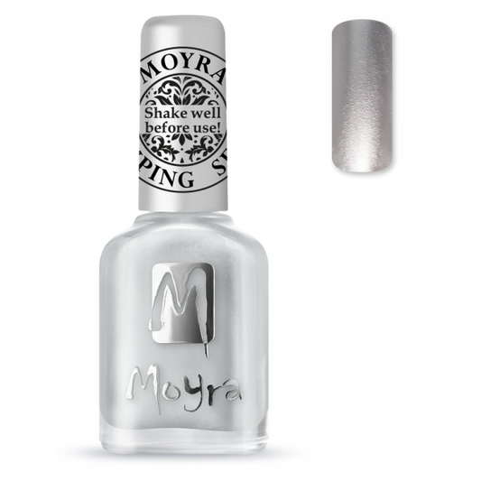 Moyra Stamping Nail Polish - SP08 - Silver