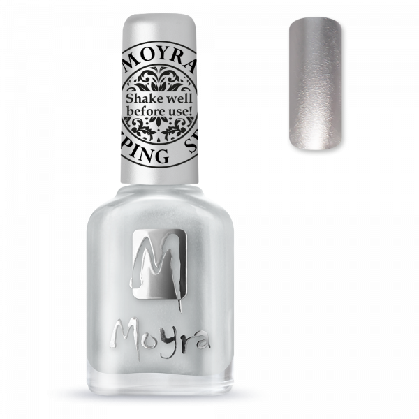 Moyra Stamping Nail Polish - SP08 - Silver