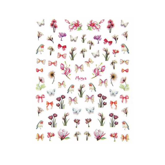 Moyra Nail Sticker (self-adhesive) - No.12