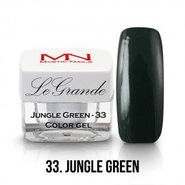 Mystic Nails - LeGrande Color Gel - no.033. - Jungle Green - 4g