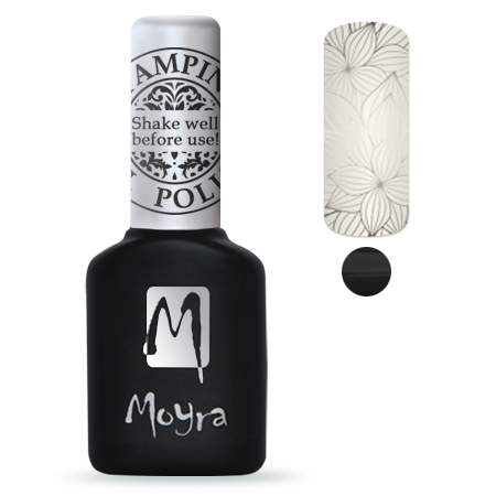 Moyra Foil Gel Polish for Stamping - FGP - Black