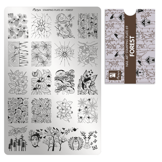 Moyra Stamping Plate - 69 - Forest