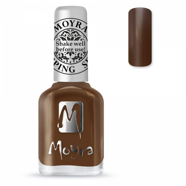 Moyra Stamping Nail Polish - SP13 - Dark brown