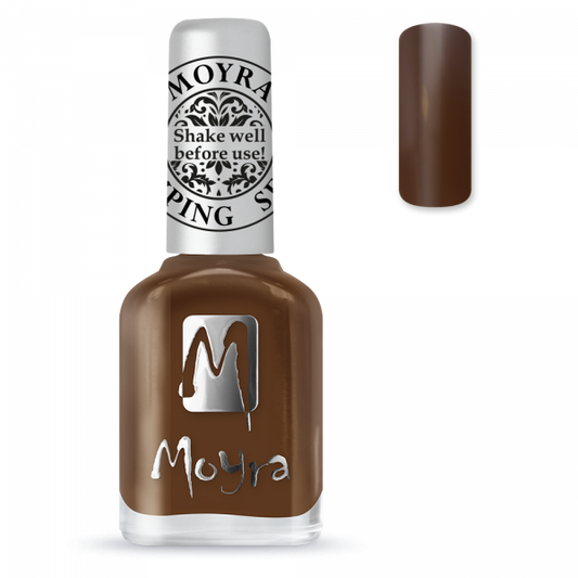 Moyra Stamping Nail Polish - SP13 - Dark brown