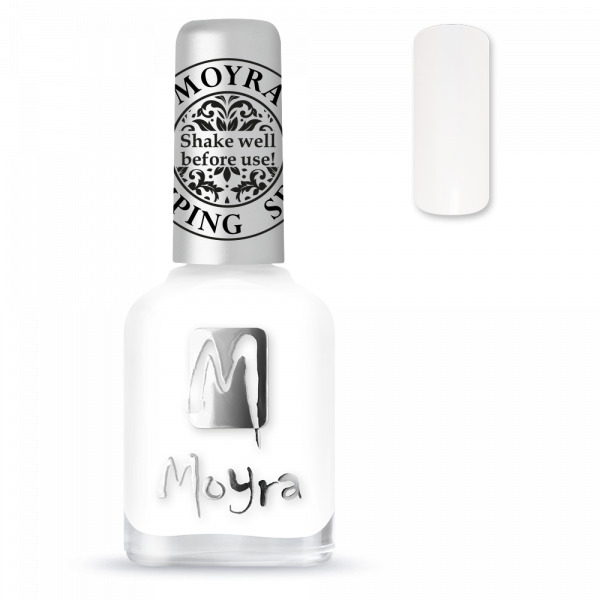 Moyra Stamping Nail Polish - SP07 - White
