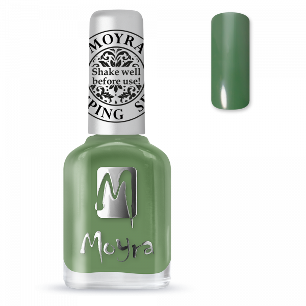 Moyra Stamping Nail Polish - SP14 - Dark green