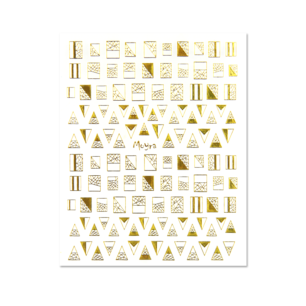 Moyra Nail Sticker (self-adhesive) - No.04 - Gold